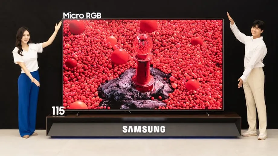 Samsung présente le premier téléviseur Micro RGB au monde : une nouvelle ère pour les écrans ultra haut de gamme