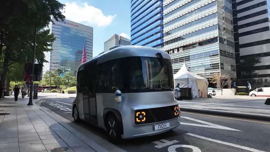 Séoul dévoile la première navette entièrement autonome de Corée du Sud : un pas vers la mobilité urbaine sans conducteur