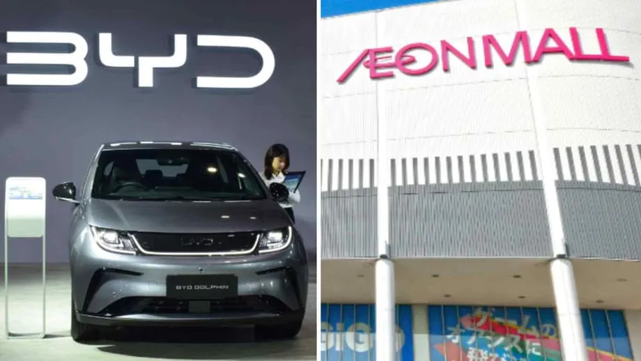 BYD s’associe à Aeon pour vendre des voitures électriques abordables au Japon