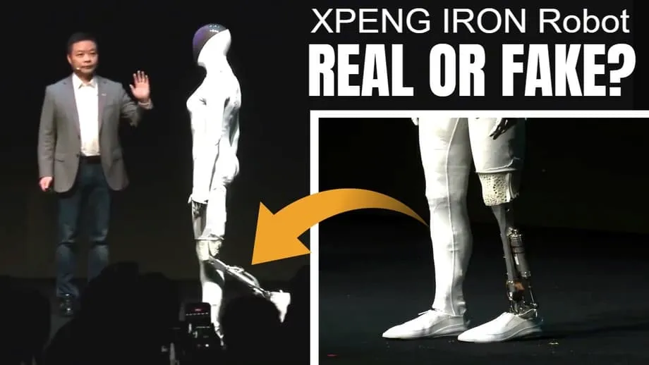 Le robot humanoïde IRON de Xpeng marche comme un humain et arrivera dans les magasins en 2026