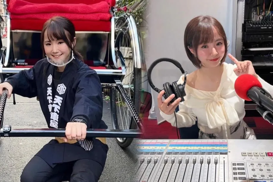 Du micro du studio au jinrikisha : une DJ de Tokyo et l’essor des conductrices de pousse-pousse