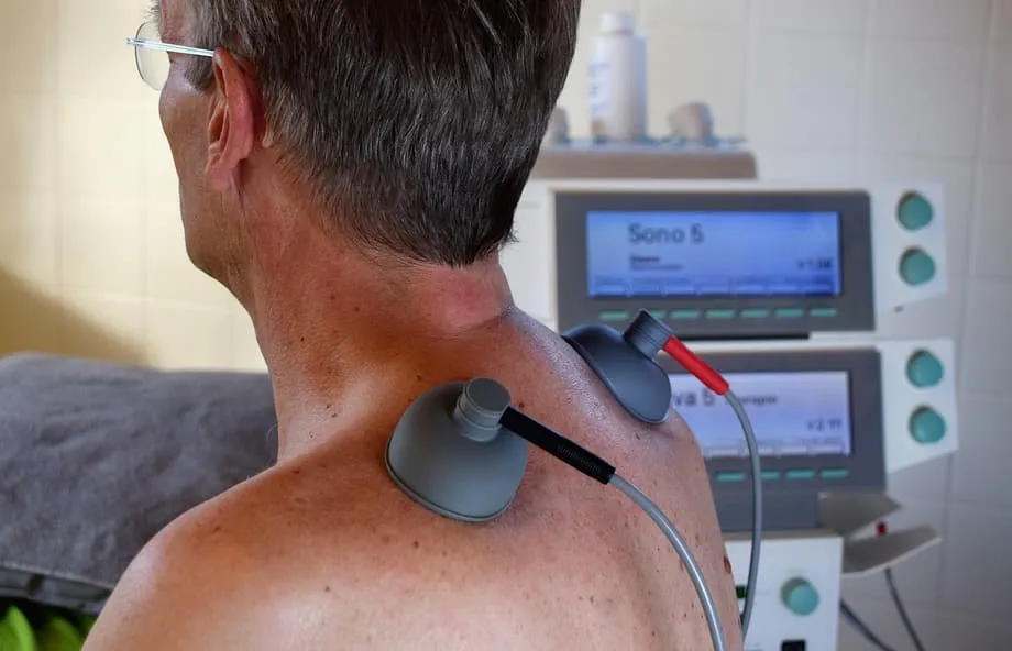 medicine, adult, patient, people, electro-therapy, physio, physical therapy, the back, back pain,...
