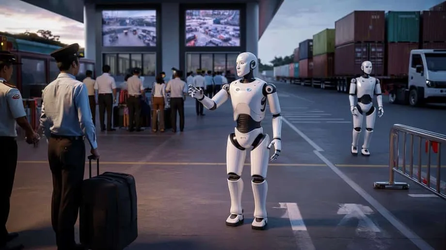 La Chine déploie des robots humanoïdes à la frontière vietnamienne dans le cadre d’une expérience de sécurité high-tech