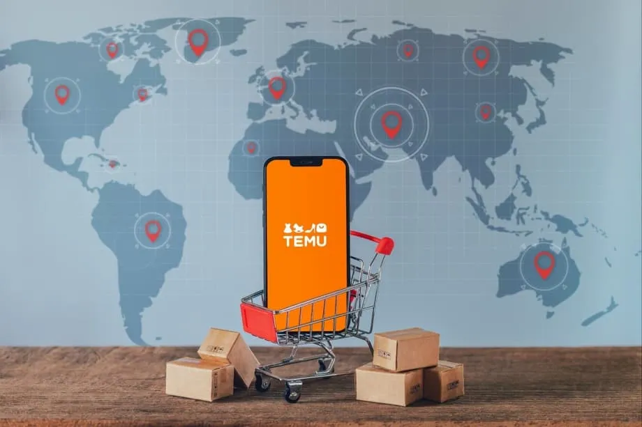 Temu rejoint Amazon en part de marché du commerce en ligne mondial