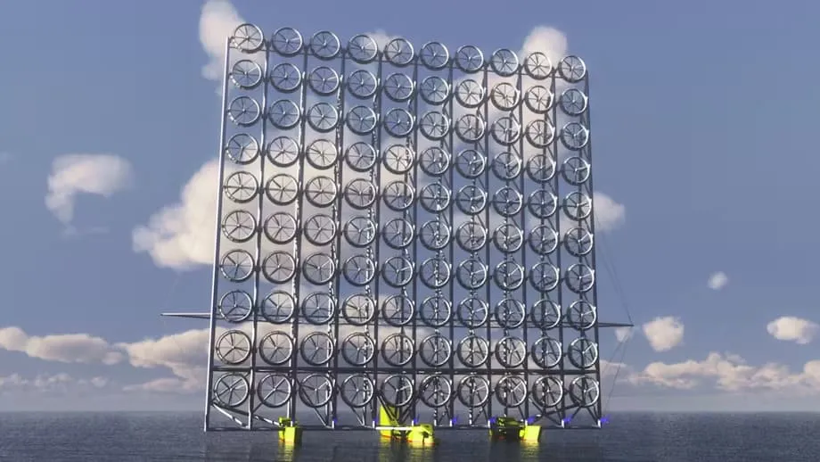 La technologie révolutionnaire japonaise de mur d’éoliennes pourrait tripler la production d’énergie en mer