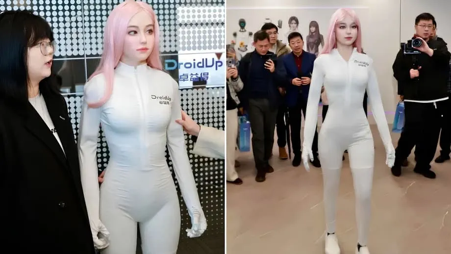La start-up shanghaïenne DroidUp dévoile Moya, un robot humanoïde à 173 000 dollars qui marche, sourit et est chaud au toucher