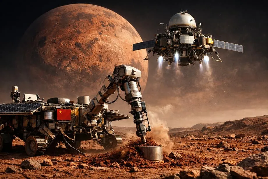 La mission Tianwen-3 chinoise vise le retour d’échantillons martiens en 2031, une première mondiale