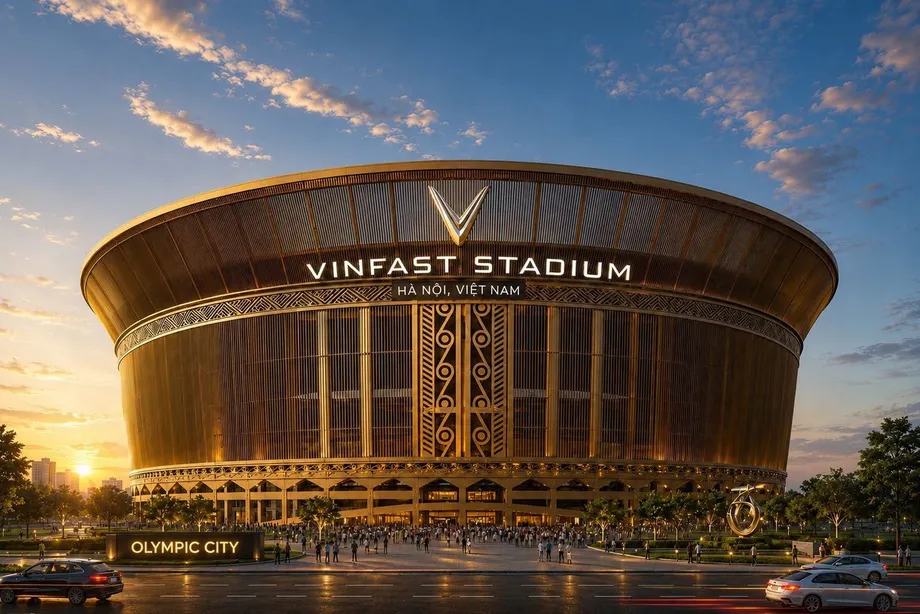Hanoi's 135,000-Seat VinFast Stadium Targets July 2027 Completion and World Capacity Record