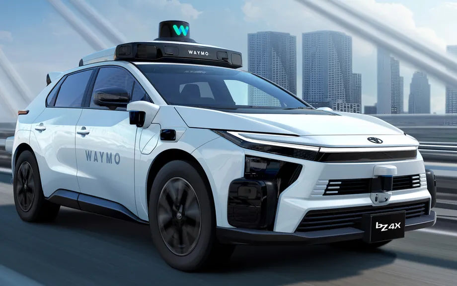 Toyota and Waymo Plan Driverless bZ4X Taxi Trials in Japan in 2027